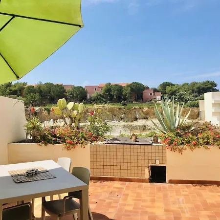 Apartment T2 A Avec Terrasse Et Parking, A 100m De La Plage - Fr-1-63-263 *